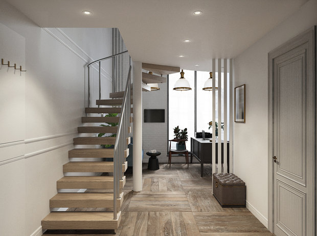 Фото из портфолио Офис адвоката – фотографии дизайна интерьеров на INMYROOM