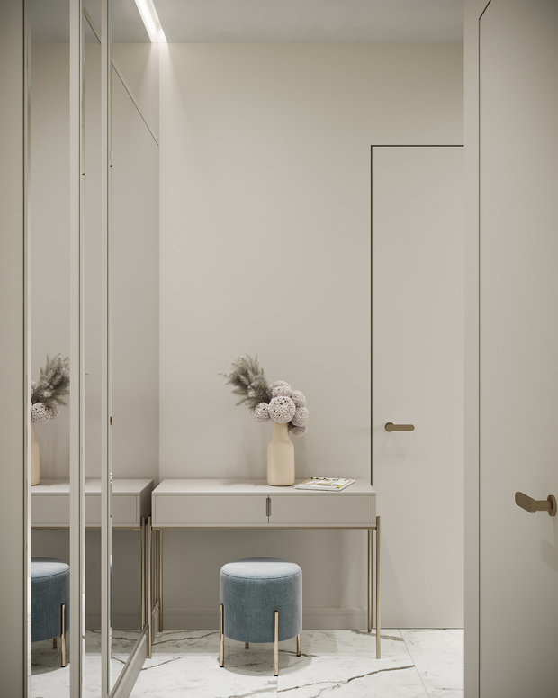 Фото из портфолио Квартира 62м2 для девушки ЖК Onyx Deluxe – фотографии дизайна интерьеров на INMYROOM