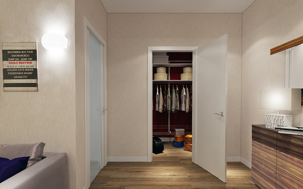 Фото из портфолио Двухкомнатная квартира – фотографии дизайна интерьеров на INMYROOM