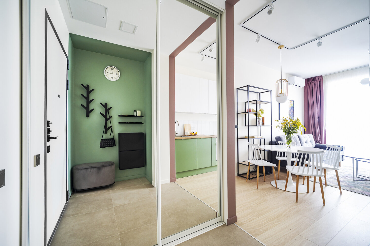 Фотография: в стиле , Современный, Квартира, Проект недели, Москва, 2 комнаты, до 40 метров, 40-60 метров, Любовь Морозова – фото на INMYROOM