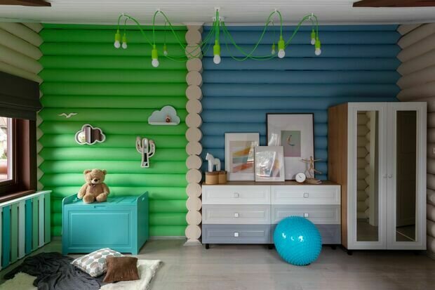 Фотография: Детская в стиле Современный, Прованс и Кантри, Дом, Дача, Дом и дача, Московская область, 4 и больше, Более 90 метров, RodenHome, Екатерина Паршинцева, Екатерина Ерохина – фото на INMYROOM