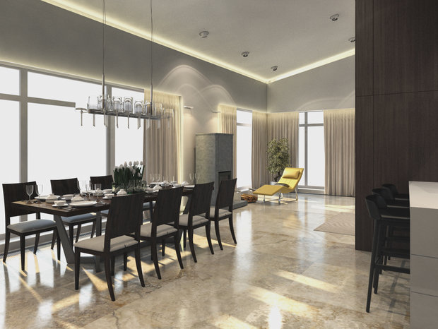 Фото из портфолио Проект загородного дома 310 кв.м. в поселке Подмосковные вечера – фотографии дизайна интерьеров на INMYROOM