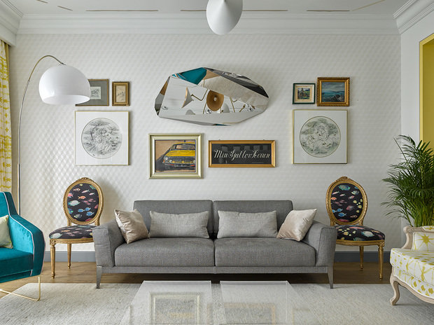 Фотография:  в стиле , Современный, Квартира, Проект дня, FB Interiors, Латвия, Юрмала, Ольга Легошина, Старый фонд, Кирпичный дом, 3 комнаты, 60-90 метров – фото на INMYROOM