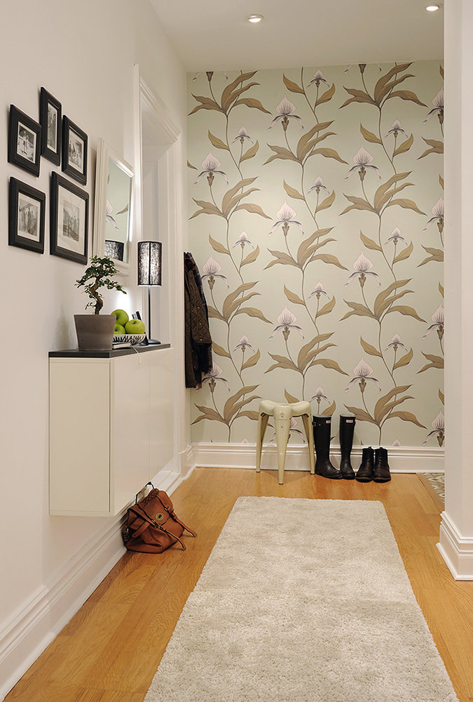 Фотография: Прихожая в стиле Современный, Аксессуары, Декор, Мебель и свет, Советы, Белый, белая комната, идеи для белой прихожей – фото на INMYROOM