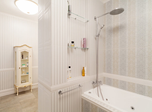 Фотография: Ванная в стиле Классический, Квартира, Дома и квартиры, Проект недели, Москва – фото на INMYROOM