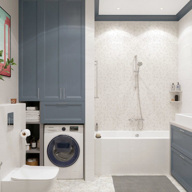 Фото из портфолио KRUPSKAYA FLAT – фотографии дизайна интерьеров на INMYROOM