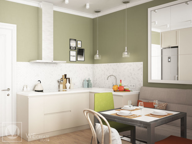 Фото из портфолио Дизайн-проект в скандинавском стиле – фотографии дизайна интерьеров на INMYROOM