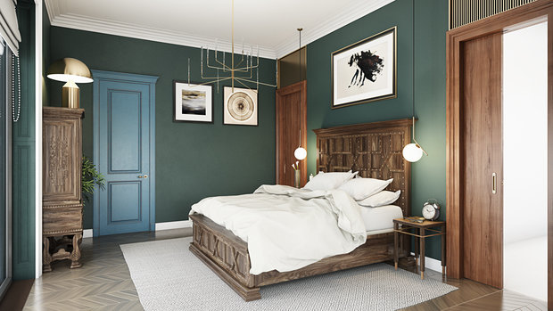 Фото из портфолио "Вокруг света" в ЖК "Крестовский De Luxe" – фотографии дизайна интерьеров на INMYROOM