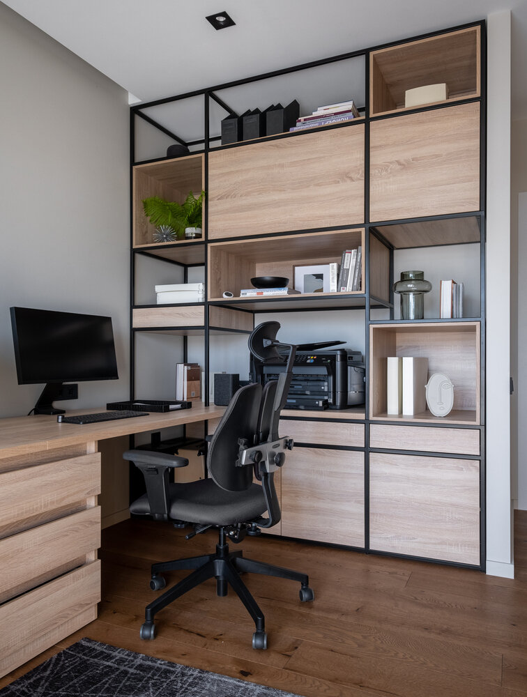 Фотография: Кабинет в стиле Современный, Квартира, Проект недели, Московская область, 3 комнаты, Более 90 метров, Александр Дмитрук – фото на INMYROOM Фотография: Кабинет в стиле Современный, Квартира, Проект недели, Московская область, 3 комнаты, Более 90 метров, Александр Дмитрук – фото на INMYROOM