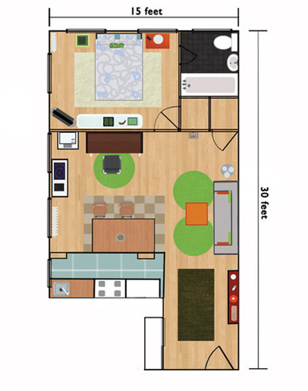 Фотография: Планировки в стиле  – фото на INMYROOM