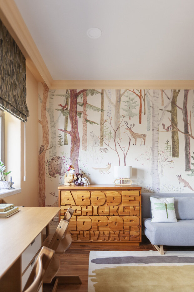 Фотография: Детская в стиле Современный, Эклектика, Квартира, Проект недели, Москва, 3 комнаты, 60-90 метров, Юлия Кучкова – фото на INMYROOM