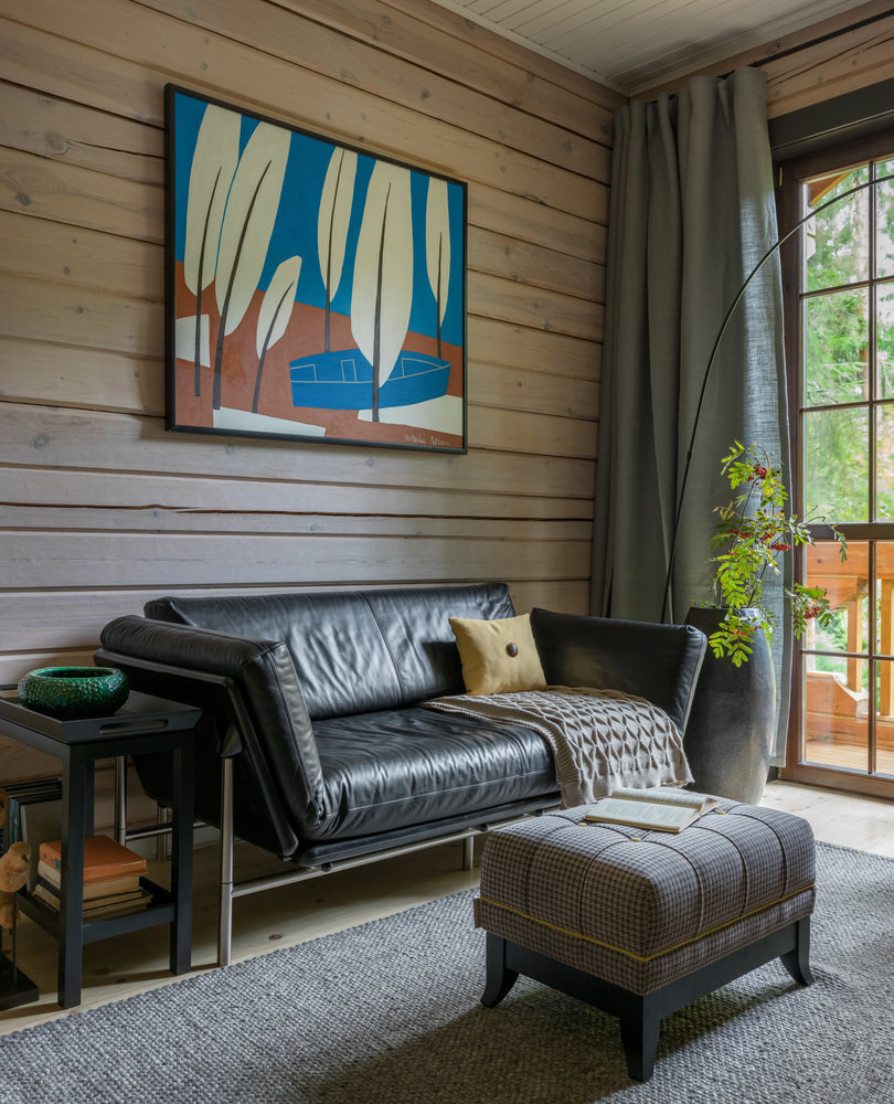 Фотография: Кабинет в стиле Современный, Дом, Проект недели, Дача, Дом и дача, Московская область, деревянный дом из бруса, PROPERTY LAB+ART, Наталья Воробьева – фото на INMYROOM