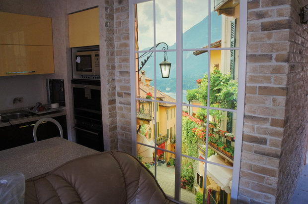 Фото из портфолио Фальш окна на стенах – фотографии дизайна интерьеров на INMYROOM