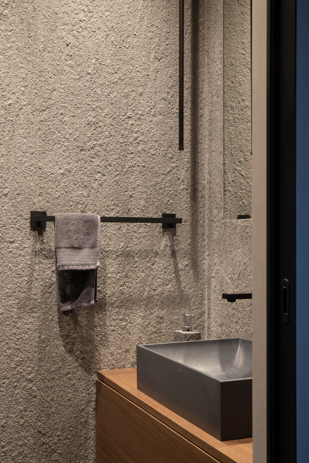 Фотография: Ванная в стиле Современный, Минимализм, Квартира, Проект дня, Санкт-Петербург, 2 комнаты, Более 90 метров, Эксклюзивные проекты, минимализм с элементами современного дизайна, фото интерьера, дизайн интерьера фото, Ирина Смышляева – фото на INMYROOM