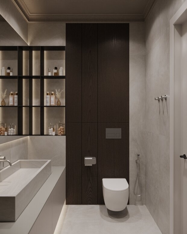 Фото из портфолио Квартира в ЖК "Михайловский"  – фотографии дизайна интерьеров на INMYROOM