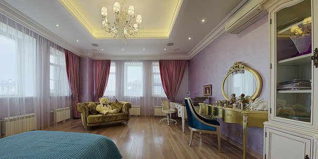 Фото из портфолио Интерьер загородного дома в стиле Фьюжн – фотографии дизайна интерьеров на INMYROOM