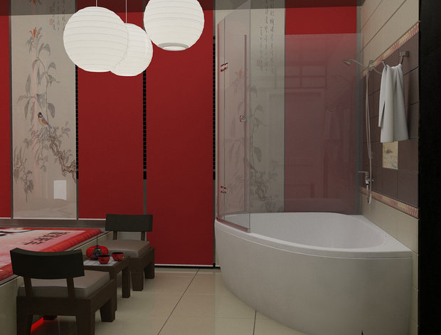 Фото из портфолио Салон эротического BODY массажа – фотографии дизайна интерьеров на INMYROOM