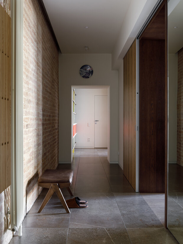 Фотография: Прихожая в стиле Лофт, Современный, Квартира, Проект недели, Санкт-Петербург, 3 комнаты, Более 90 метров, Background studio – фото на INMYROOM