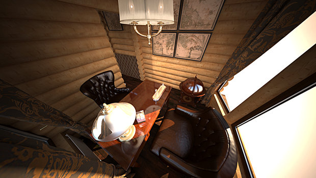 Фото из портфолио Коттедж п. Устиновка – фотографии дизайна интерьеров на INMYROOM