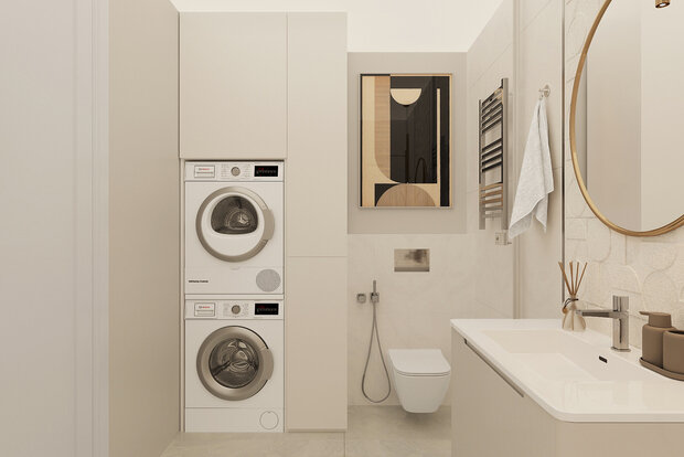 Фото из портфолио Коммунарка, ЖК Эдальго 54м – фотографии дизайна интерьеров на INMYROOM