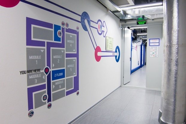 Фото из портфолио Креативная навигация для ЦОД Linxdatacenter – фотографии дизайна интерьеров на INMYROOM
