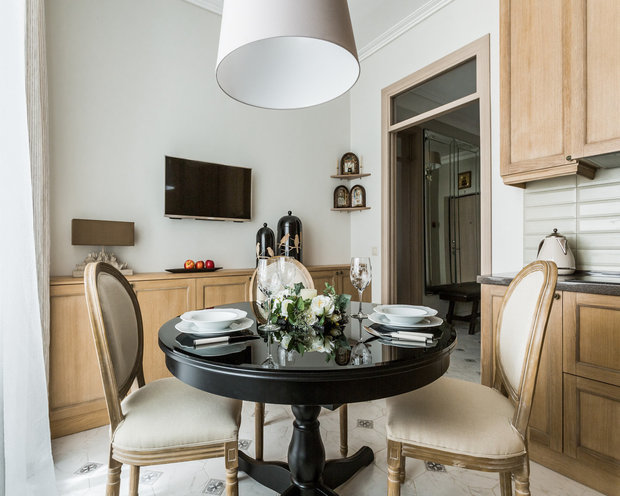 Фотография: Кухня и столовая в стиле Прованс и Кантри, Карта покупок, Мебель и свет – фото на INMYROOM