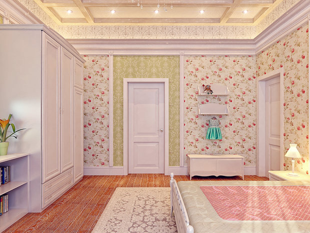 Фотография: Детская в стиле Прованс и Кантри – фото на INMYROOM