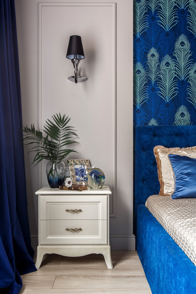 Фотография: Спальня в стиле Классический, Современный, Квартира, Проект недели, Монолитный дом, 3 комнаты, 60-90 метров, Саратов, Quadrum Studio – фото на INMYROOM