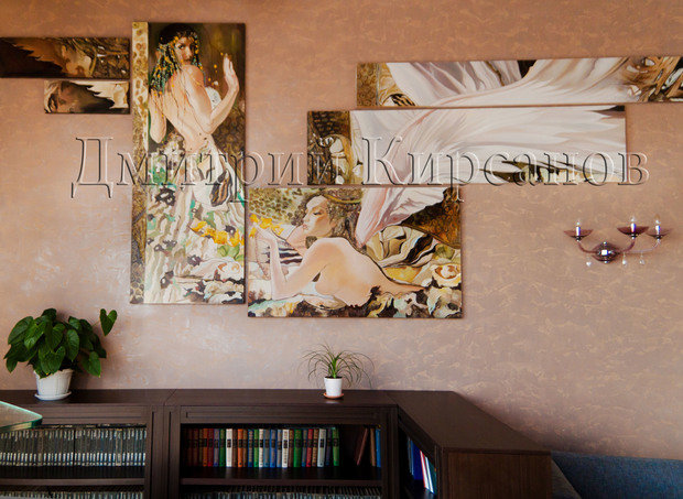 Фото из портфолио Мои картины – фотографии дизайна интерьеров на INMYROOM