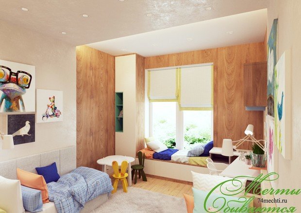 Фото из портфолио Игровая комната без излишеств – фотографии дизайна интерьеров на INMYROOM