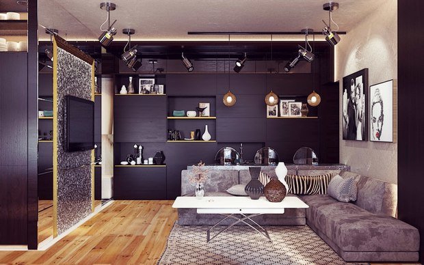 Фото из портфолио Хрущевка на Советской – фотографии дизайна интерьеров на INMYROOM