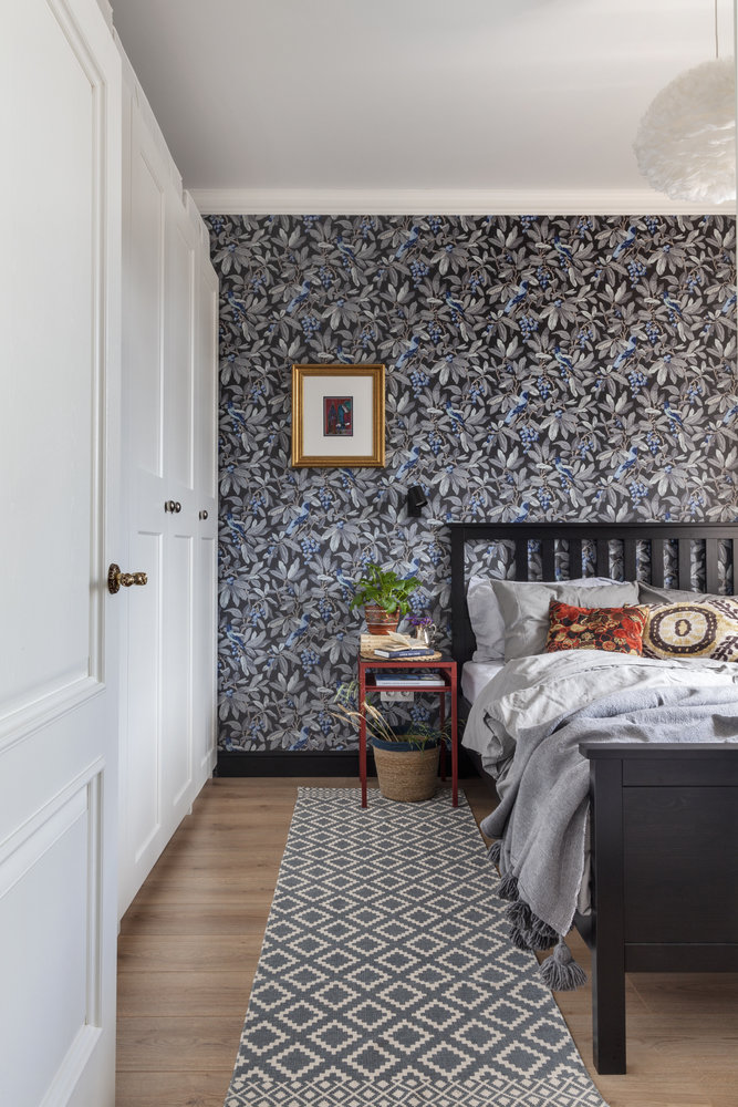 Фотография: Спальня в стиле Современный, Квартира, Проект недели, Москва, 2 комнаты, 40-60 метров, Светлана Мельникова – фото на INMYROOM Фотография: Спальня в стиле Современный, Квартира, Проект недели, Москва, 2 комнаты, 40-60 метров, Светлана Мельникова – фото на INMYROOM