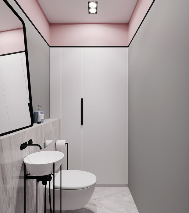 Фото из портфолио Квартира 40 м2 для девушки в ЖК Лайнер – фотографии дизайна интерьеров на INMYROOM