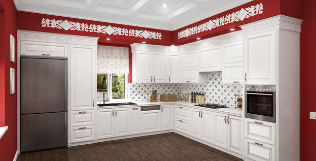 Фотография: Кухня и столовая в стиле Прованс и Кантри – фото на INMYROOM