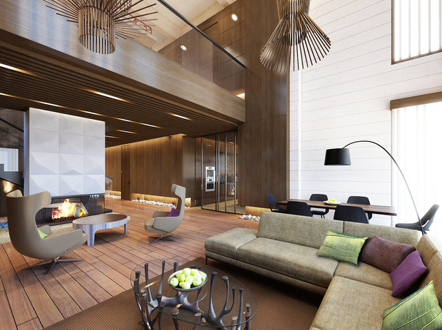 Фото из портфолио Интерьер дома в Репино (Санкт-Петербург) – фотографии дизайна интерьеров на INMYROOM