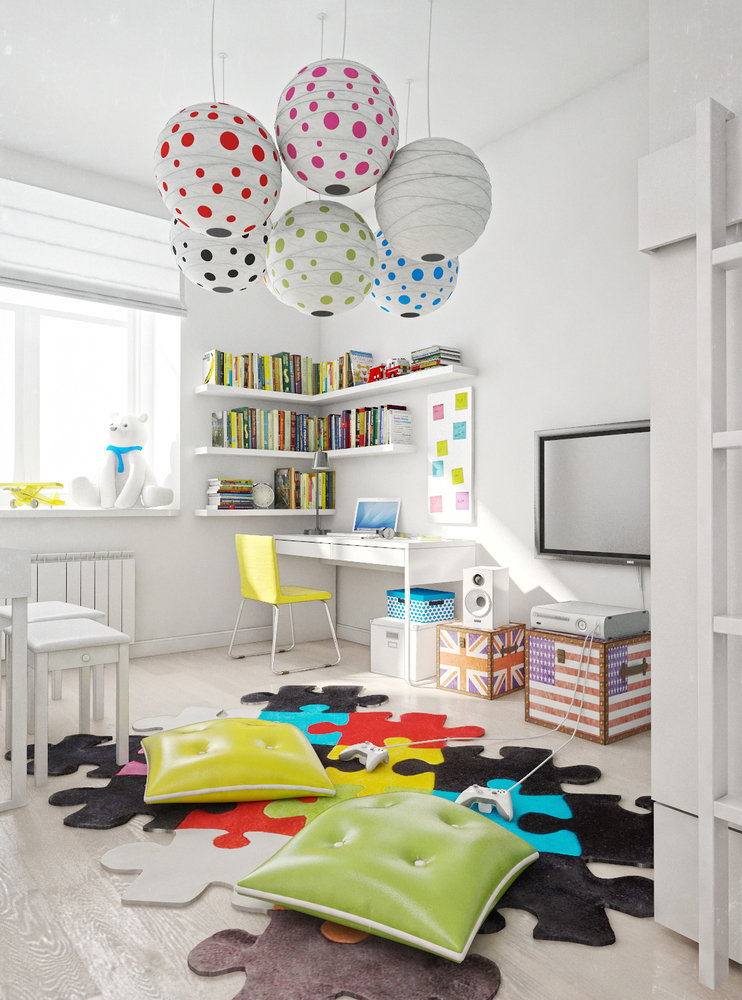 Фотография: Детская в стиле Современный, Декор интерьера, Квартира, Normann Copenhagen, Дома и квартиры, IKEA, Проект недели, Ligne Roset, B&B Italia, Качели, Сталинка – фото на INMYROOM Фотография: Детская в стиле Современный, Декор интерьера, Квартира, Normann Copenhagen, Дома и квартиры, IKEA, Проект недели, Ligne Roset, B&B Italia, Качели, Сталинка – фото на INMYROOM