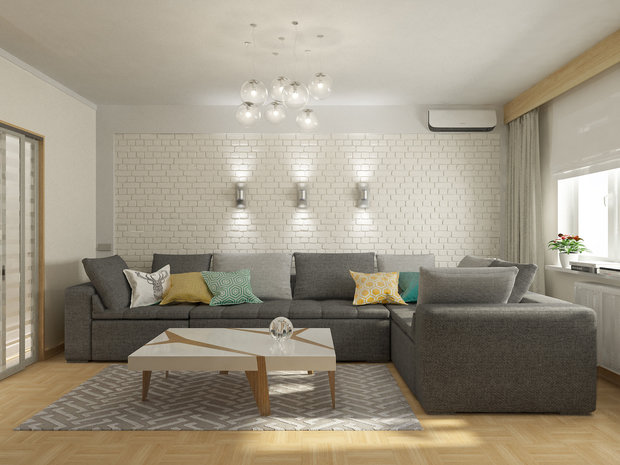 Фотография: Гостиная в стиле Скандинавский – фото на INMYROOM