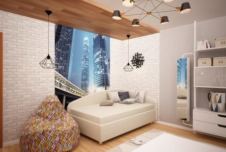 Детская комната в стиле LOFT