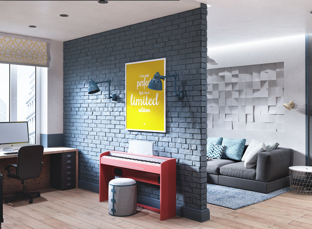 Фото из портфолио Просторный лофт для большой семьи – фотографии дизайна интерьеров на INMYROOM