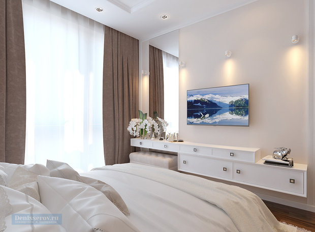 Фото из портфолио Трехкомнатная квартира 100 кв. м в Москве, классический стиль – фотографии дизайна интерьеров на INMYROOM