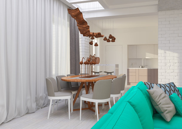 Фото из портфолио В ритме загородной жизни  – фотографии дизайна интерьеров на INMYROOM