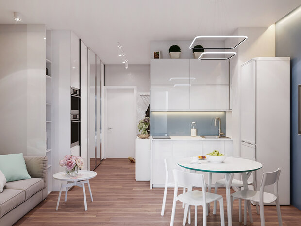 Фото из портфолио  студия в жк _молодежный_ – фотографии дизайна интерьеров на INMYROOM