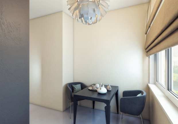 Фото из портфолио Однушка с подиумом-трансформером – фотографии дизайна интерьеров на INMYROOM