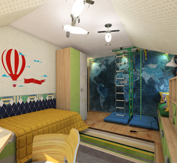 Фото из портфолио Дом "Добрыня" – фотографии дизайна интерьеров на INMYROOM