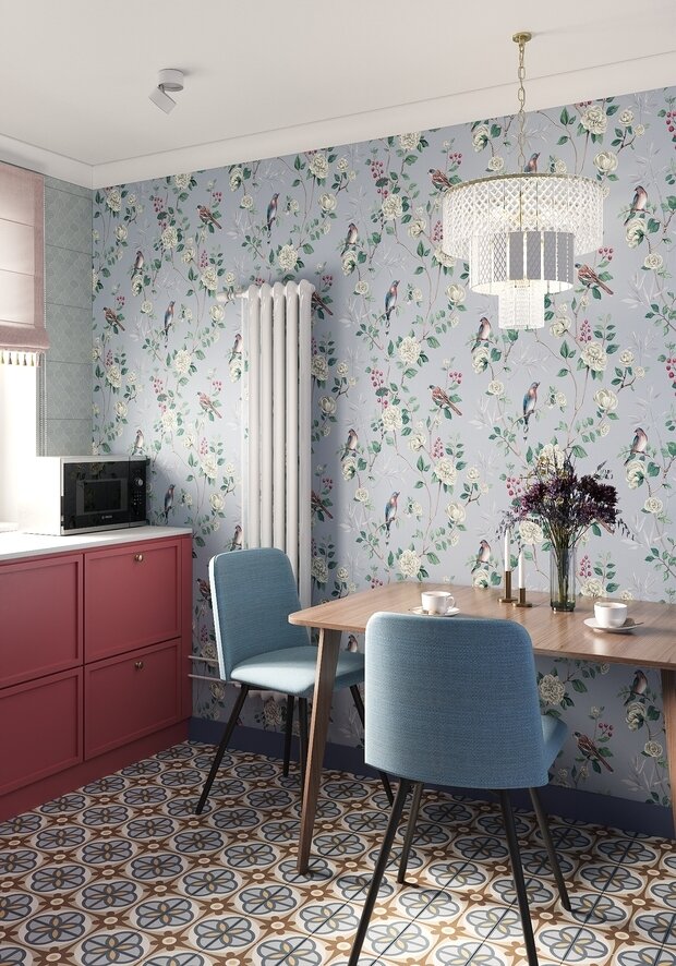 Фотография: Кухня и столовая в стиле Современный, Эклектика, Квартира, Проект дня, Санкт-Петербург, Ирина Собыленская, Панельный дом, 3 комнаты, 40-60 метров, 60-90 метров – фото на INMYROOM