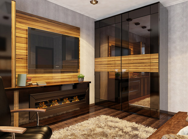 Фото из портфолио дизайн-проект квартиры в стиле хай-тэк – фотографии дизайна интерьеров на INMYROOM