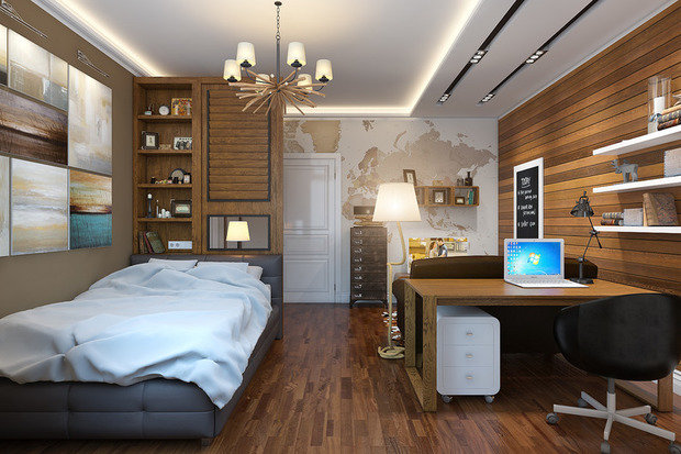 Фото из портфолио Роскошная неоклассика в интрьере квартиры – фотографии дизайна интерьеров на INMYROOM