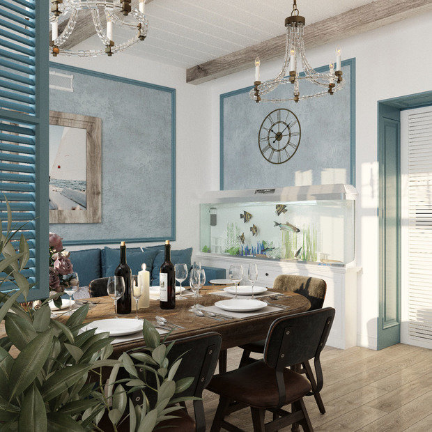 Фото из портфолио 110 м² Волгоградский проспект  – фотографии дизайна интерьеров на INMYROOM