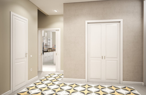 Фотография: Прихожая в стиле Скандинавский, Современный, Дом, Проект недели, Дом и дача, Московская область, кухня-гостиная дизайн, Студия 3.14, Таунхаус, Тимур Абдрахманов, Борис Комаровский, Ирина Леготкина, таунхаус с мансардой – фото на INMYROOM