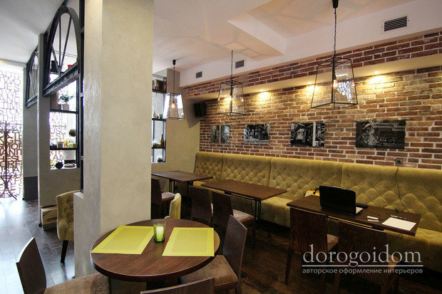 Фото из портфолио Green Cafe  – фотографии дизайна интерьеров на InMyRoom.ru
